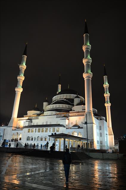 KOCATEPE CAMII'NDE MEVLIT KANDILI COSKUSU