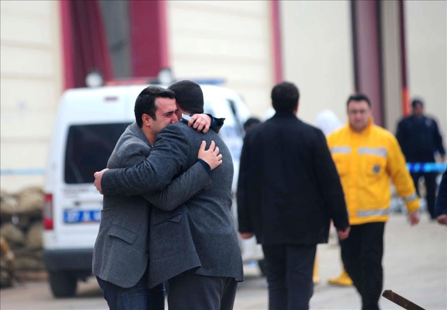 GAZIANTEP'TE FABRIKADA PATLAMA 8