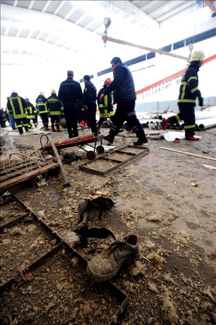 GAZIANTEP'TE FABRIKADA PATLAMA 6