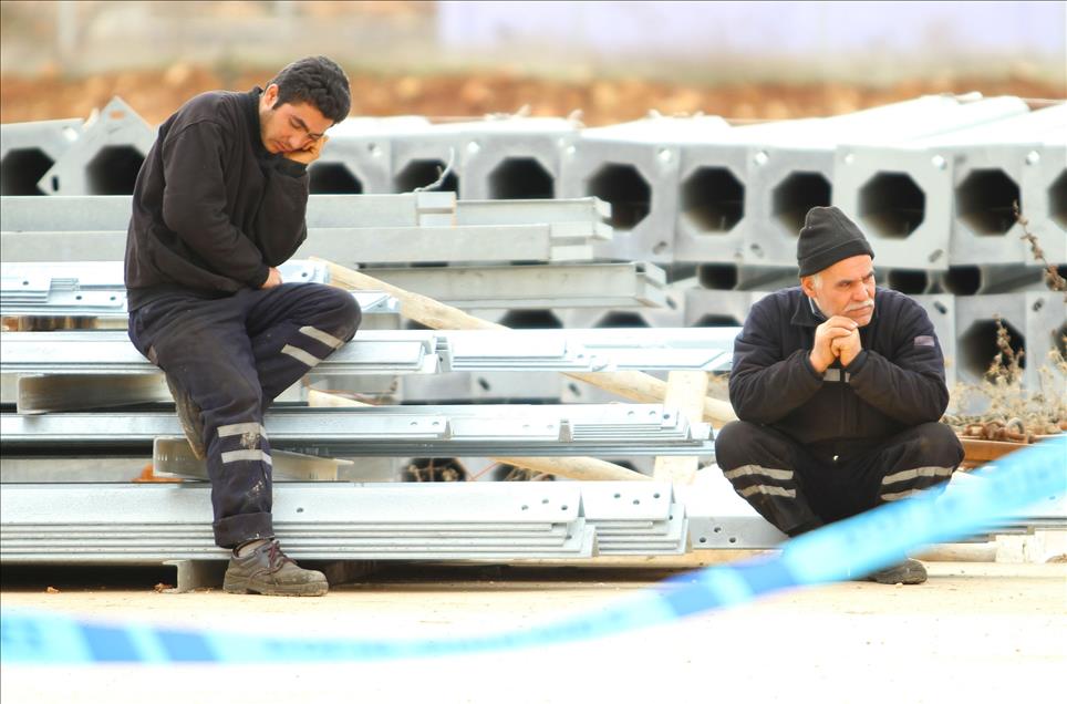 GAZIANTEP'TE FABRIKADAKI PATLAMA