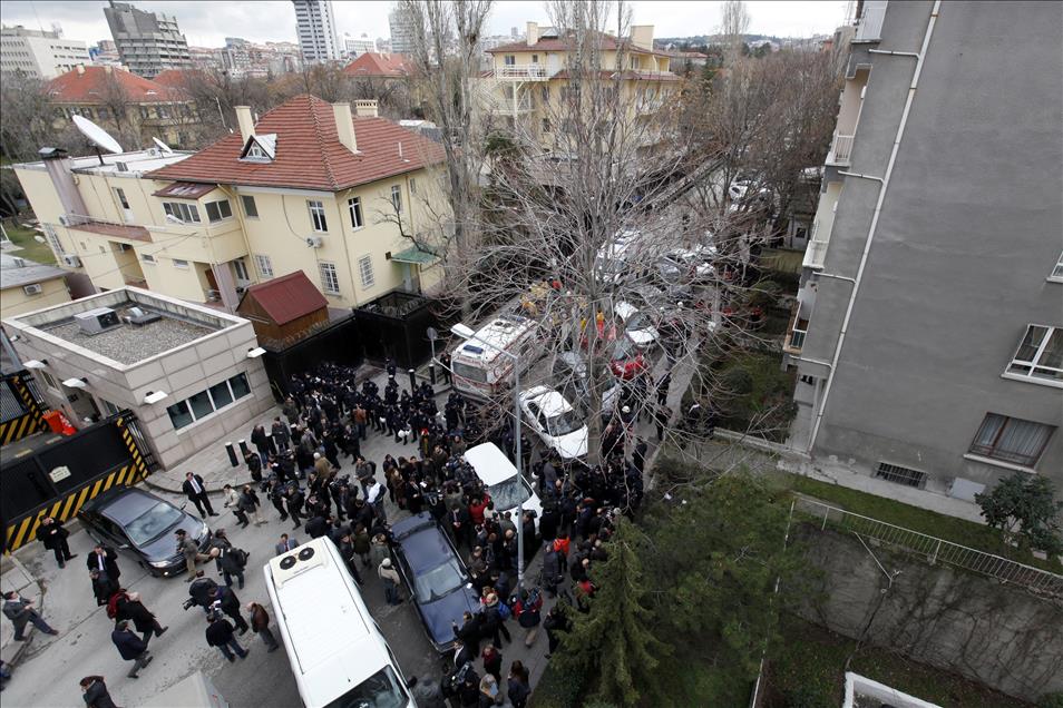 ABD'NIN ANKARA BUYUKELCILIGI'NDE PATLAMA