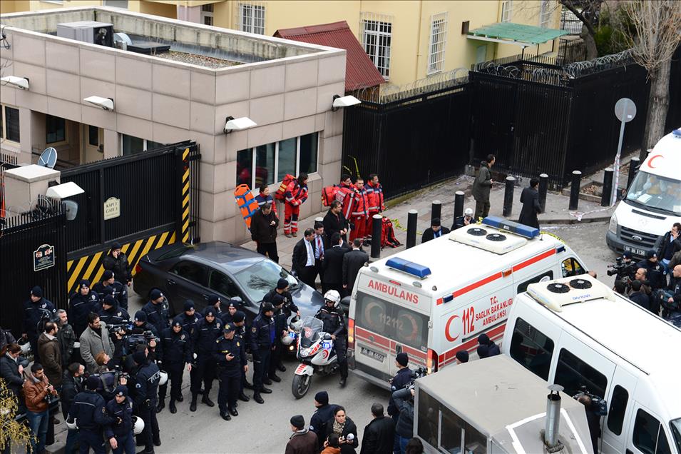 ABD'NIN ANKARA BUYUKELCILIGI'NDE PATLAMA