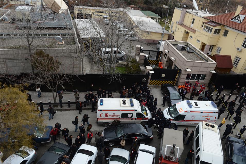 ABD'NIN ANKARA BUYUKELCILIGI'NDE PATLAMA