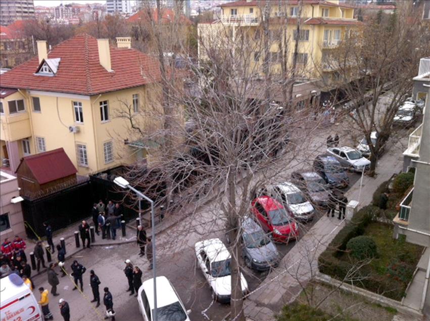 ABD'NIN ANKARA BUYUKELCILIGI'NDE PATLAMA