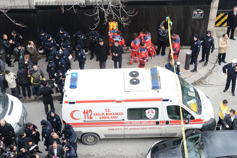 ABD'NIN ANKARA BUYUKELCILIGI'NDE PATLAMA