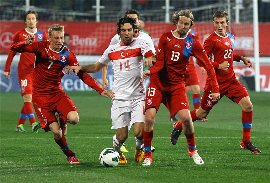 TURKIYE - CEK CUMHURIYETI FUTBOL MACI