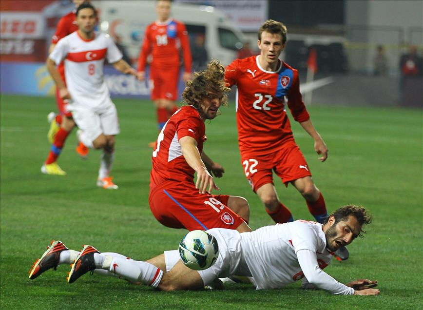 TURKIYE - CEK CUMHURIYETI FUTBOL MACI