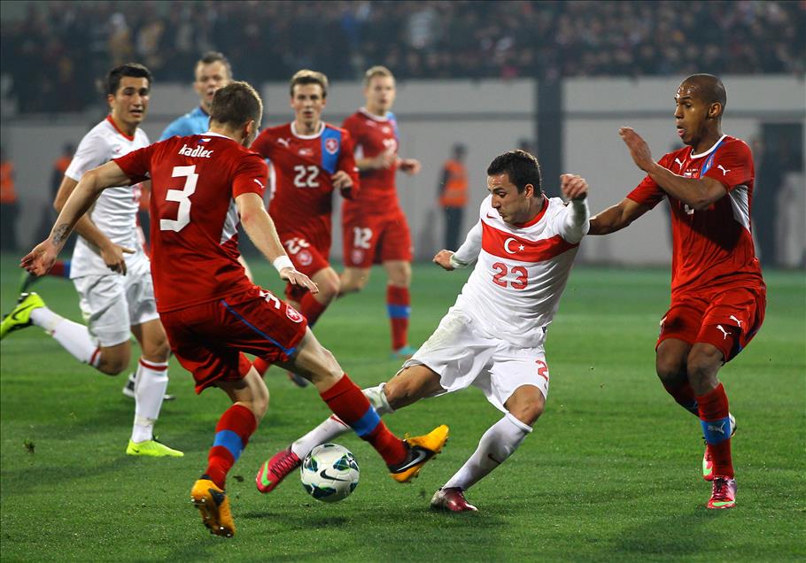 TURKIYE - CEK CUMHURIYETI FUTBOL MACI