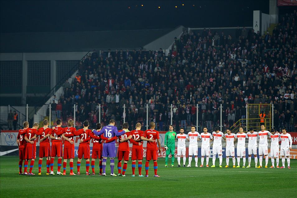 TURKIYE - CEK CUMHURIYETI FUTBOL MACI