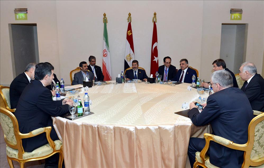 TURKIYE MISIR VE IRAN ARASINDA UCLU GORUSME BASLADI