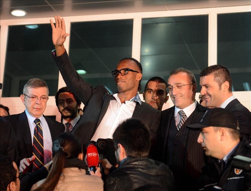 DROGBA ISTANBUL'A GELDI