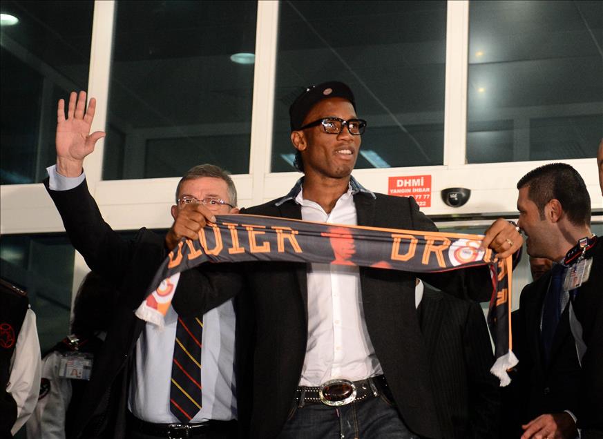 DROGBA ISTANBUL'A GELDI