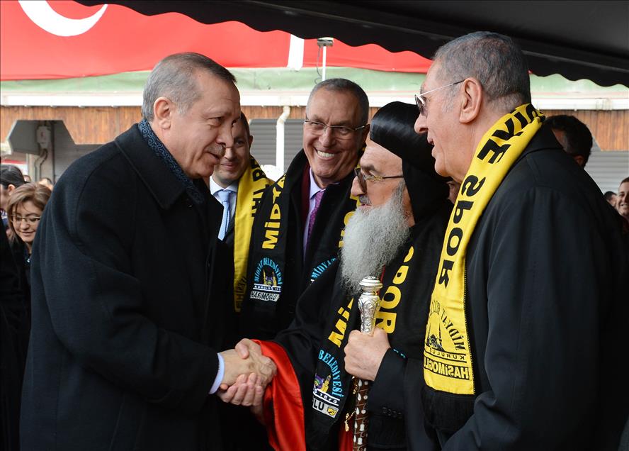 BASBAKAN RECEP TAYYIP ERDOGAN, MIDYAT'TA