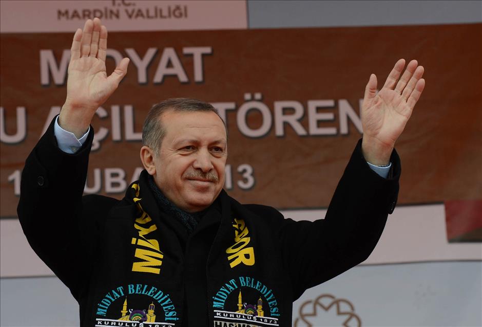 BASBAKAN RECEP TAYYIP ERDOGAN, MIDYAT'TA