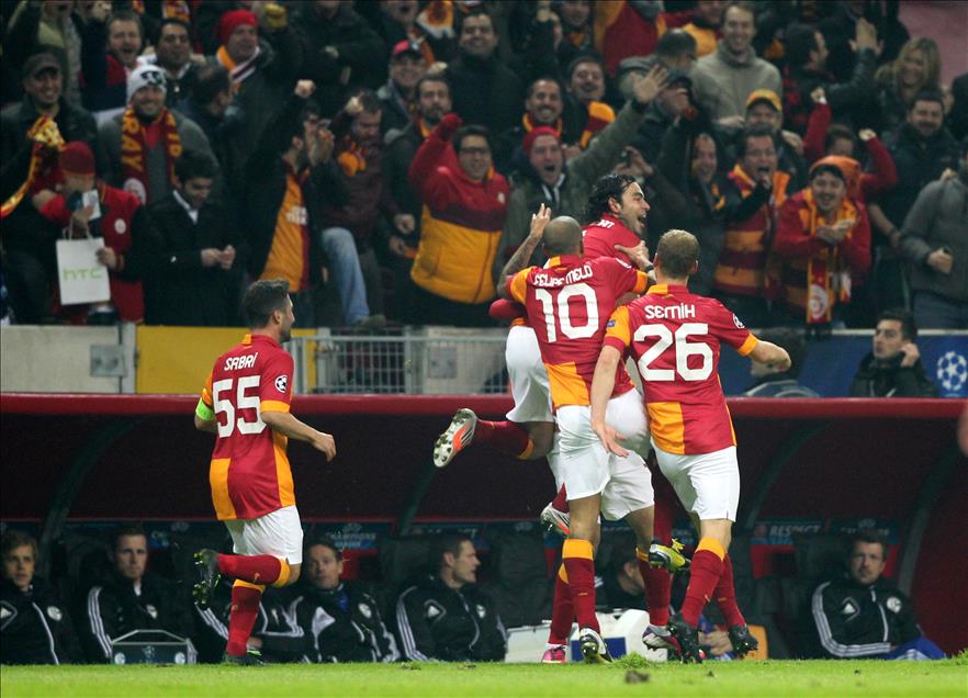 GALATASARAY - SCHALKE 04 MACI