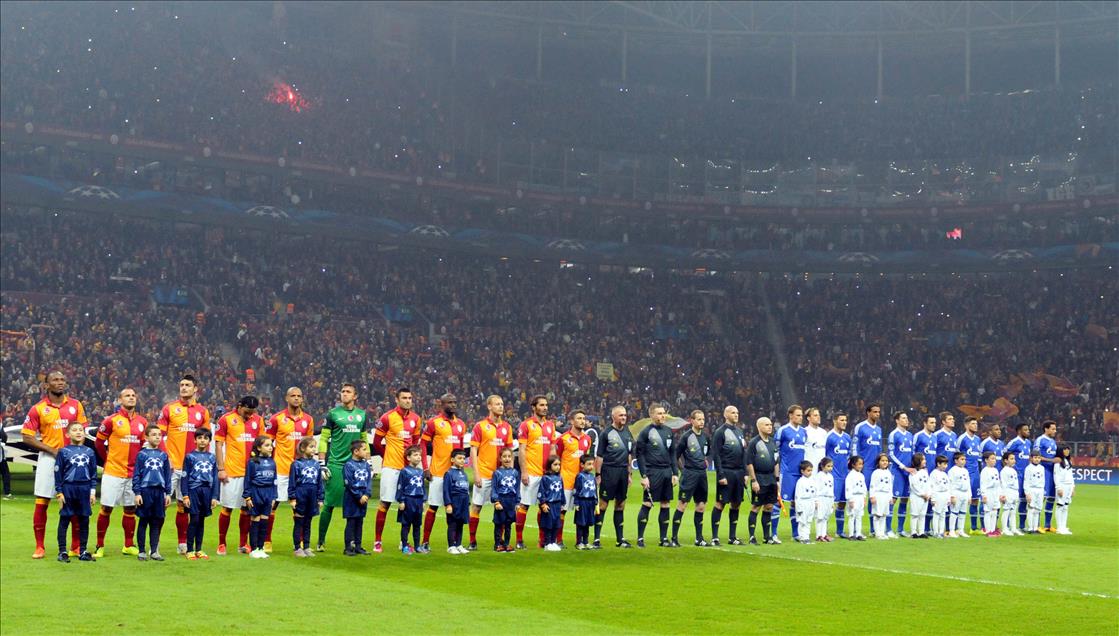 GALATASARAY -  SCHALKE 04 MACI