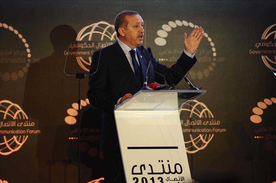 BASBAKAN ERDOGAN BIRLESIK ARAP EMIRLIKLERI'NDE