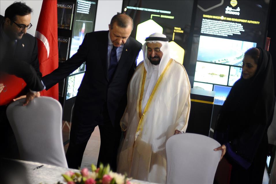 BASBAKAN ERDOGAN BIRLESIK ARAP EMIRLIKLERI'NDE