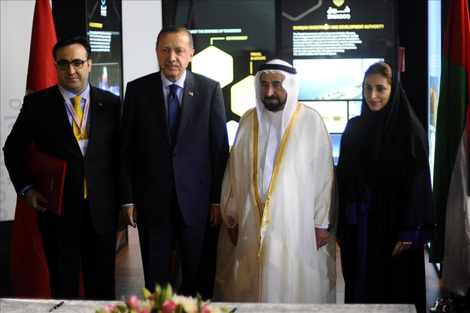 BASBAKAN ERDOGAN BIRLESIK ARAP EMIRLIKLERI'NDE