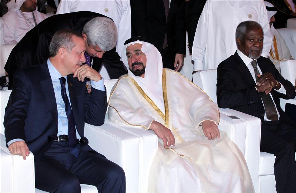 BASBAKAN ERDOGAN BIRLESIK ARAP EMIRLIKLERI'NDE