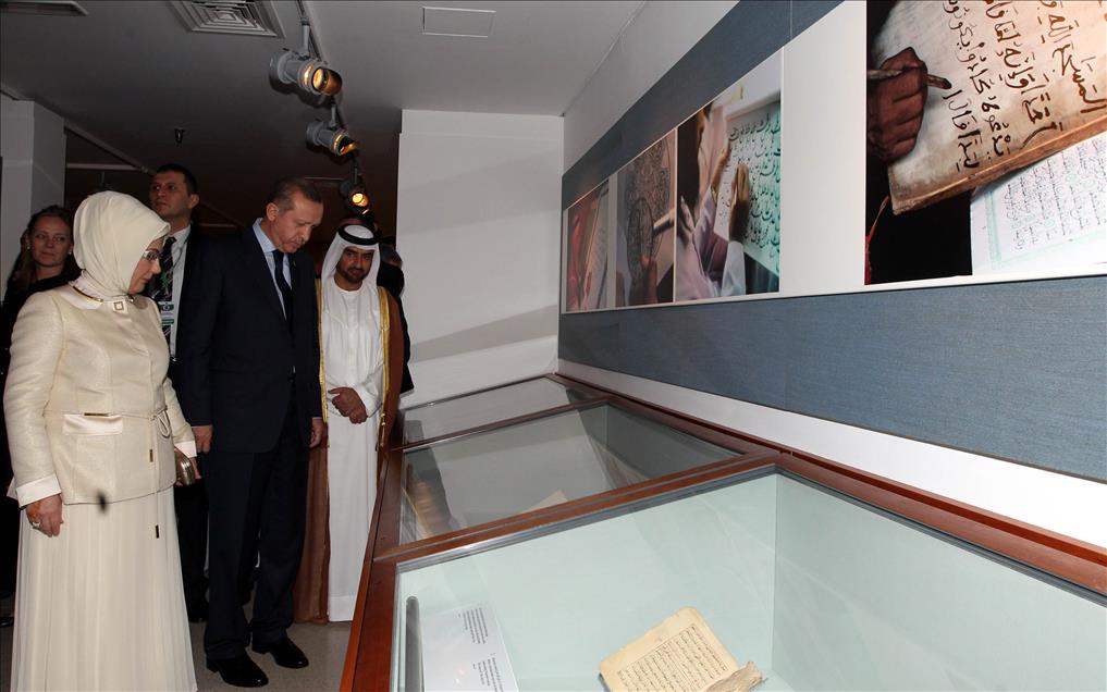 BASBAKAN ERDOGAN BIRLESIK ARAP EMIRLIKLERI'NDE
