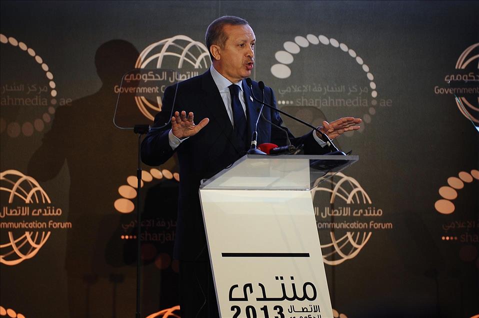 BASBAKAN ERDOGAN BIRLESIK ARAP EMIRLIKLERI'NDE
