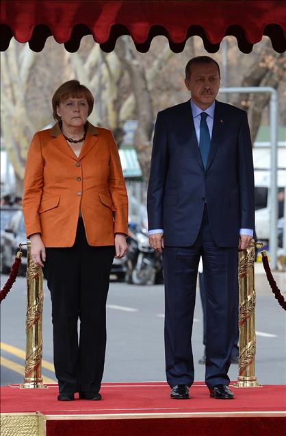 ANGELA MERKEL ANKARA'DA