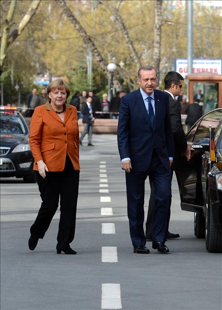 ANGELA MERKEL ANKARA'DA