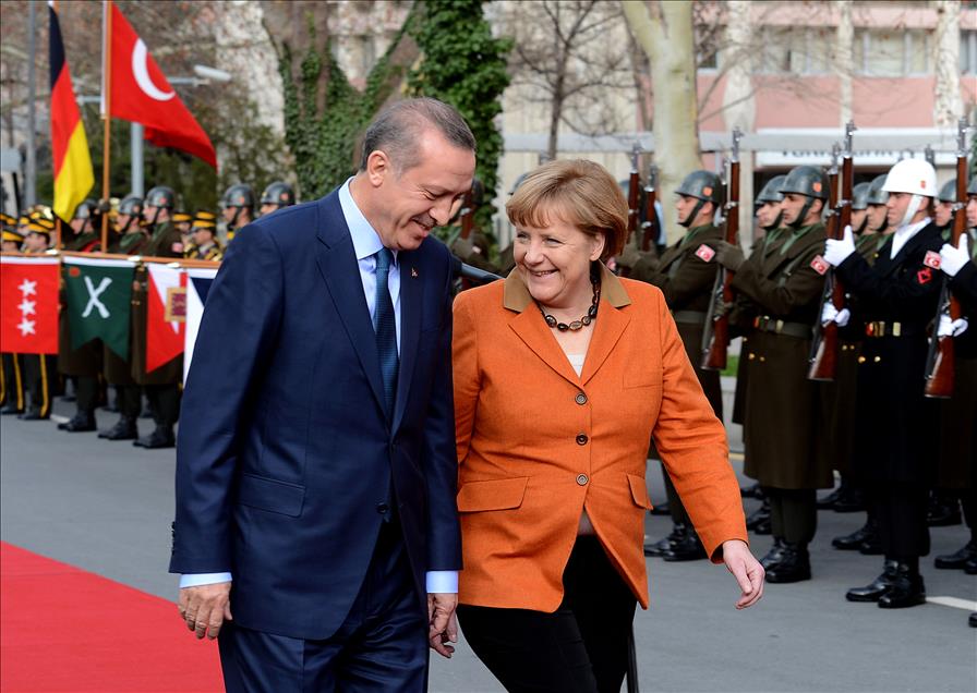 ANGELA MERKEL ANKARA'DA