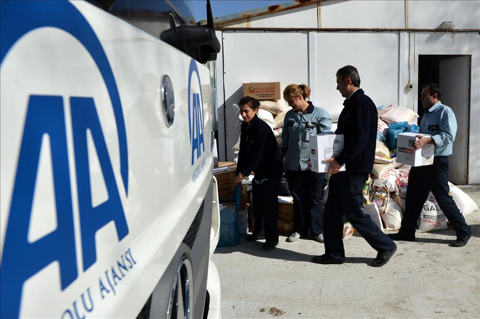 AA CALISANLARININ ESLERINDEN SURIYELILER ICIN KERMES