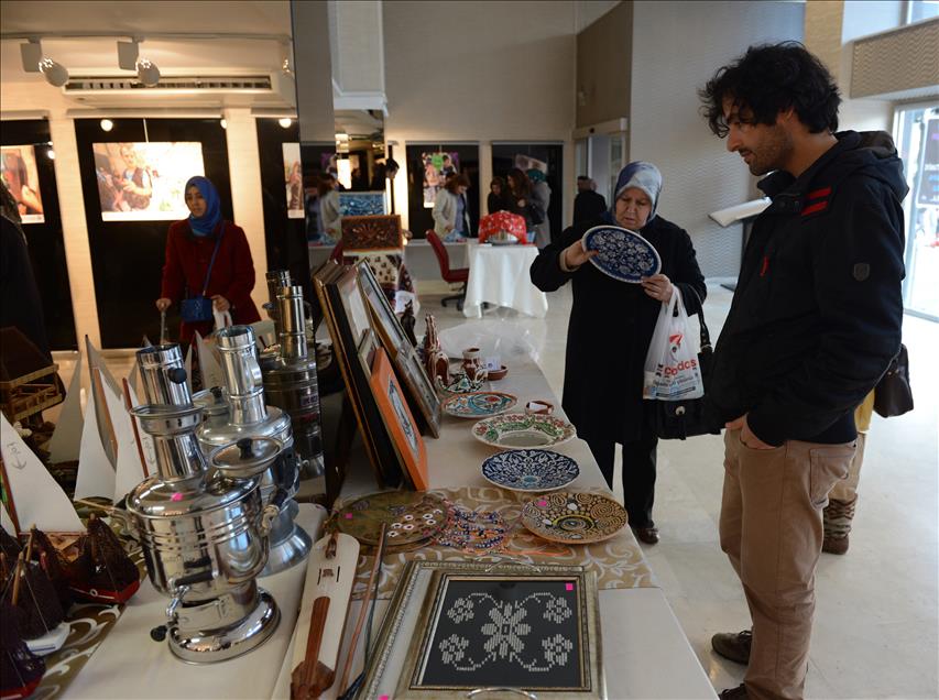 ANADOLU AJANSI CALISANLARININ ESLERINCE HAZIRLANAN KERMES