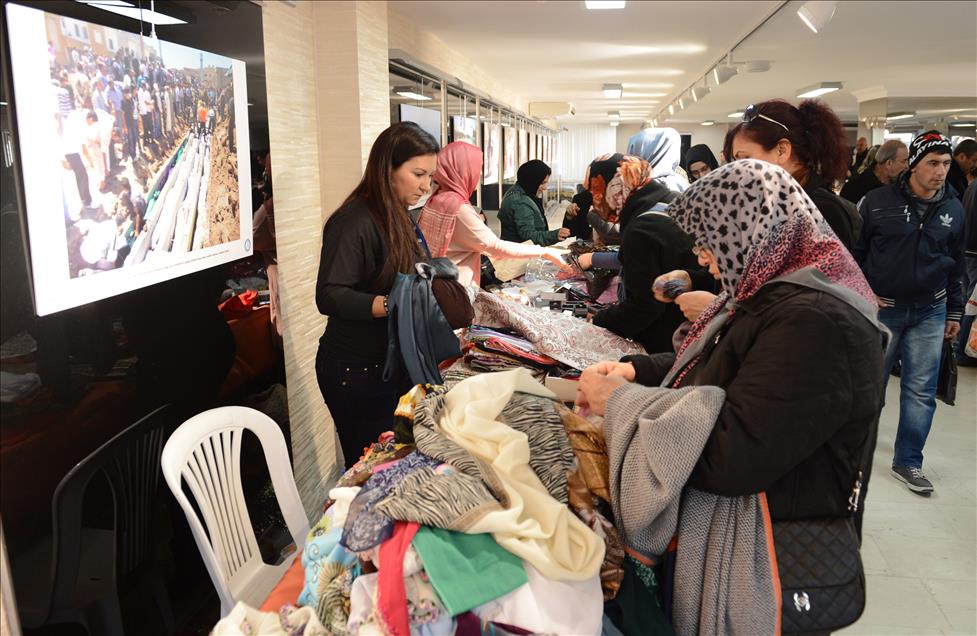 ANADOLU AJANSI CALISANLARININ ESLERINCE HAZIRLANAN KERMES
