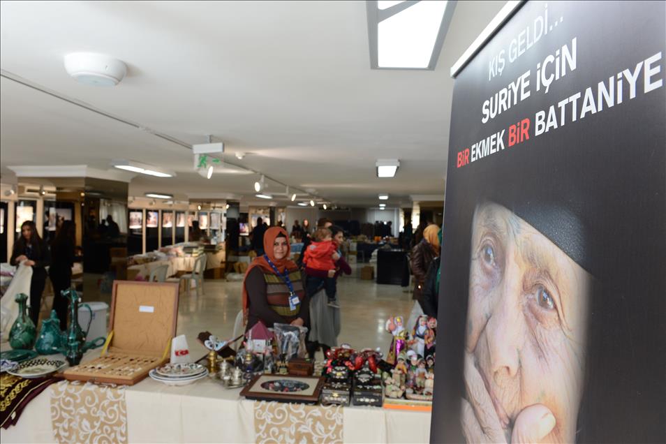 ANADOLU AJANSI CALISANLARININ ESLERINCE HAZIRLANAN KERMES