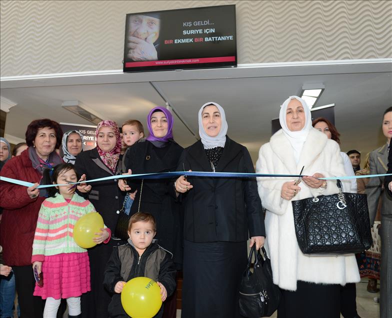 ANADOLU AJANSI CALISANLARININ ESLERINCE HAZIRLANAN KERMES