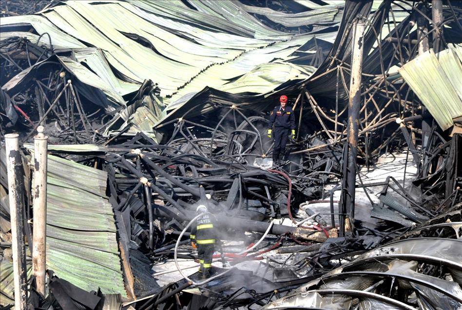 ANKARA'DA 680 DUKKAN KUL OLDU