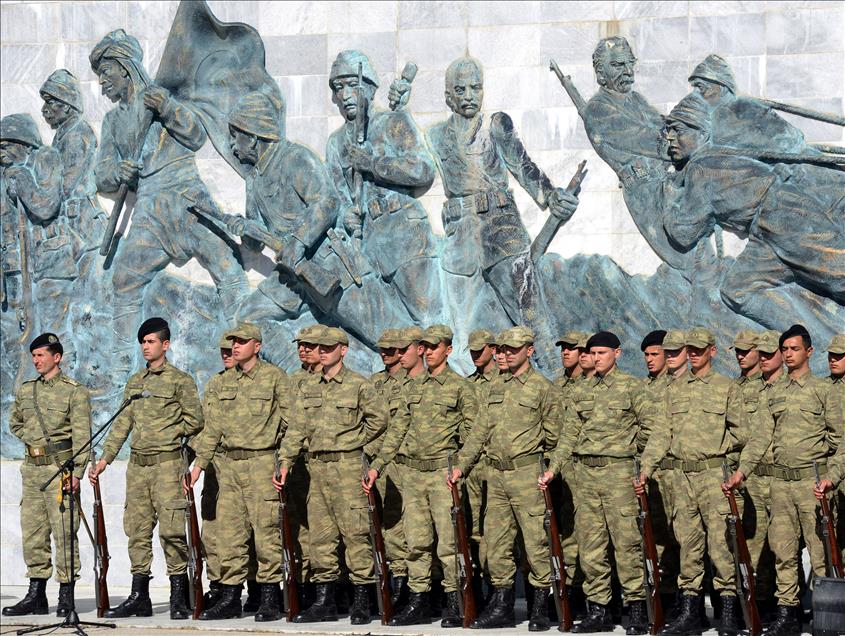 GELIBOLU YARIMADASI 18 MART TORENLERINE HAZIR