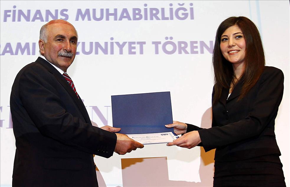 ANADOLU AJANSI HABER AKADEMISI MEZUNIYET TORENI
