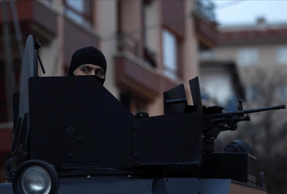 ANKARA'DA HIRSIZLIK ZANLILARINA YONELIK OPERASYONU