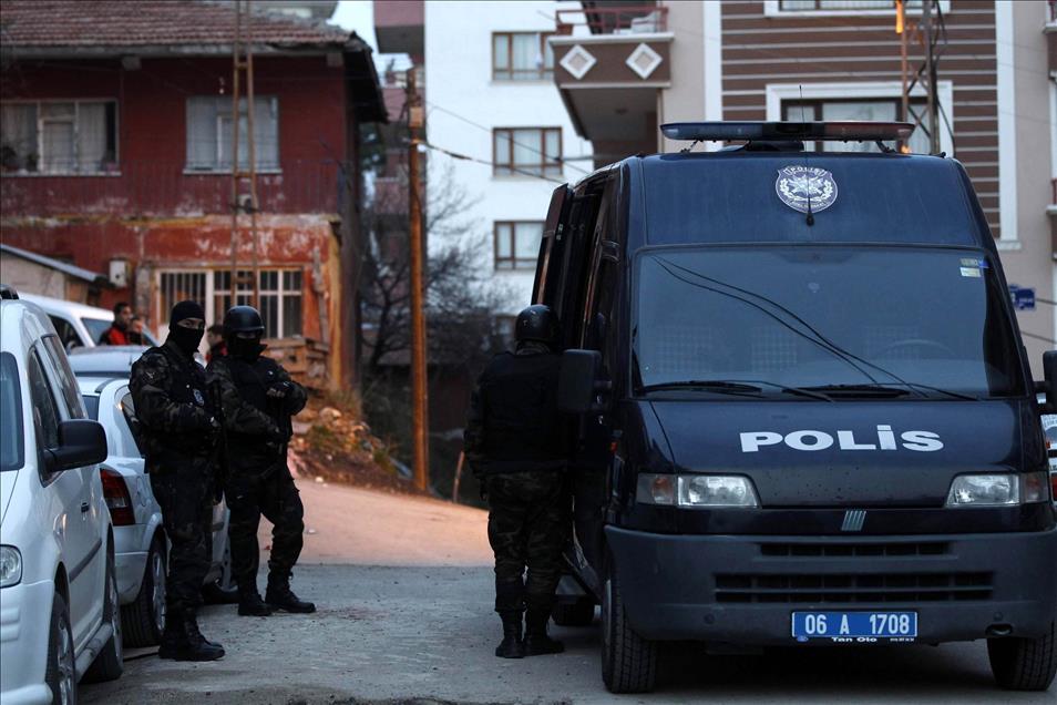 ANKARA'DA HIRSIZLIK ZANLILARINA YONELIK OPERASYONU