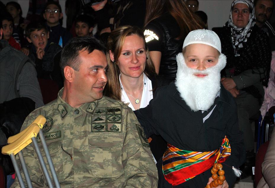 ''KAHRAMAN GAZI''YE USTUN CESARET VE FERAGAT MADALYASI