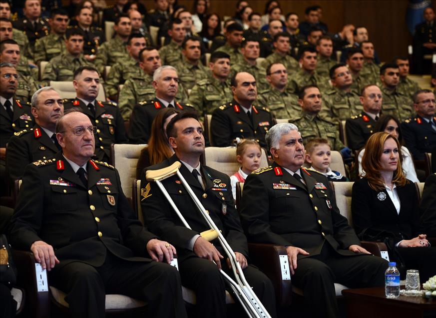 ''KAHRAMAN GAZI''YE USTUN CESARET VE FERAGAT MADALYASI