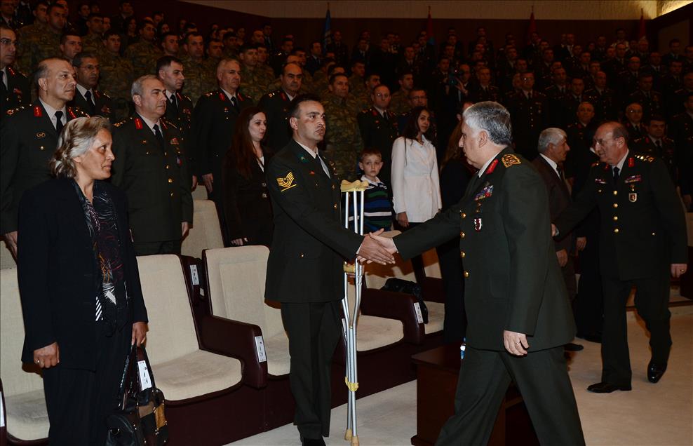 ''KAHRAMAN GAZI''YE USTUN CESARET VE FERAGAT MADALYASI
