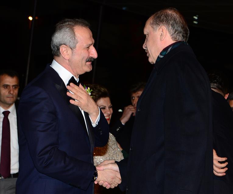 EKONOMI BAKANI CAGLAYAN'IN MUTLU GUNU