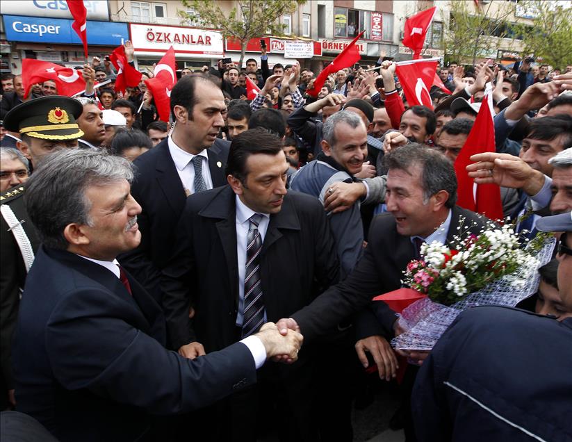 CUMHURBASKANI ABDULLAH GUL MUS'TA