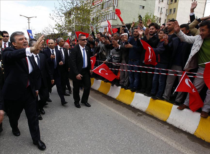CUMHURBASKANI ABDULLAH GUL MUS'TA