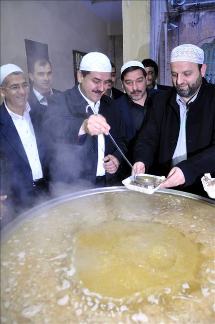 SANLIURFA'DA SAFAK VAKTI TRIT IKRAM EDILDI