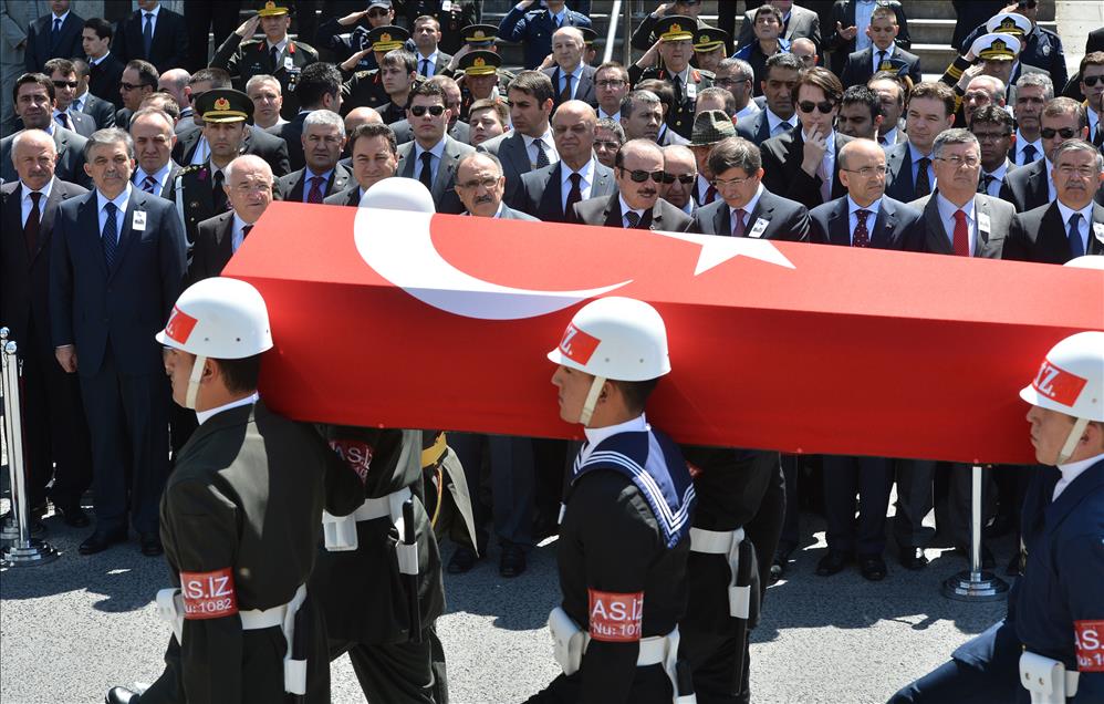 GENELKURMAY BASKANI ORGENERAL OZEL'IN BABASININ VEFATI