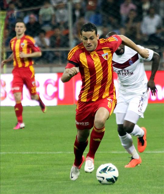 KAYSERISPOR-TRABZONSPOR FUTBOL MACI