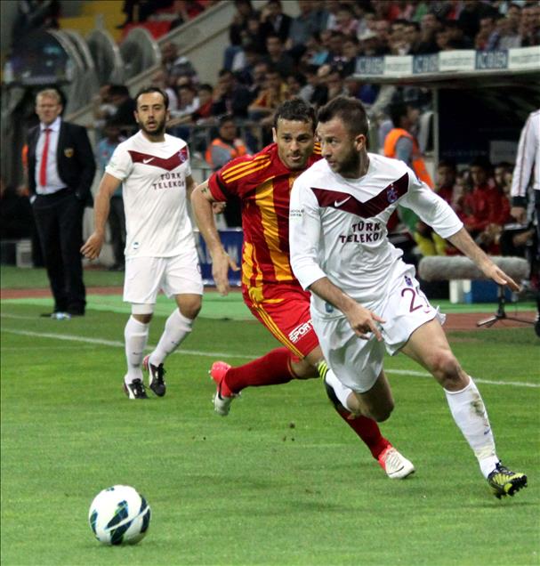 KAYSERISPOR-TRABZONSPOR FUTBOL MACI
