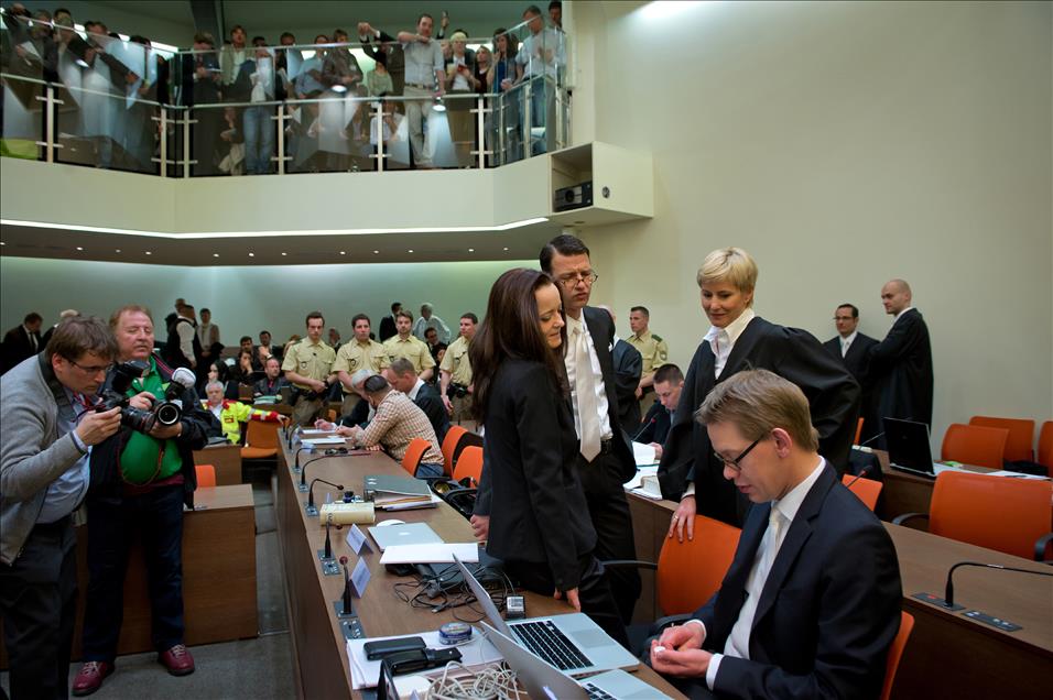 NSU DAVASINDA ''NAZI GELIN'' HAKIM KARSISINDA